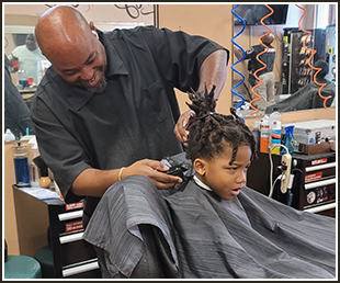 Fenstersheib Law Group Sponsored Hallandale PAL Haircuts For Kids