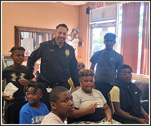 Fenstersheib Law Group Sponsored Hallandale PAL Haircuts For Kids