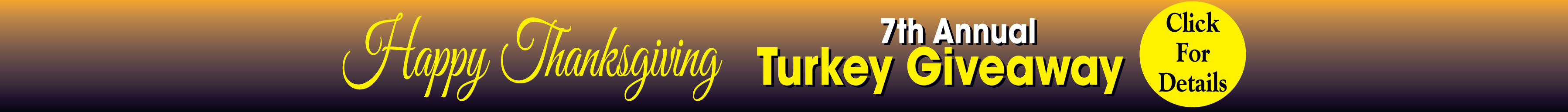 Thanksgiving 2025 2025 Turkey banner fo website